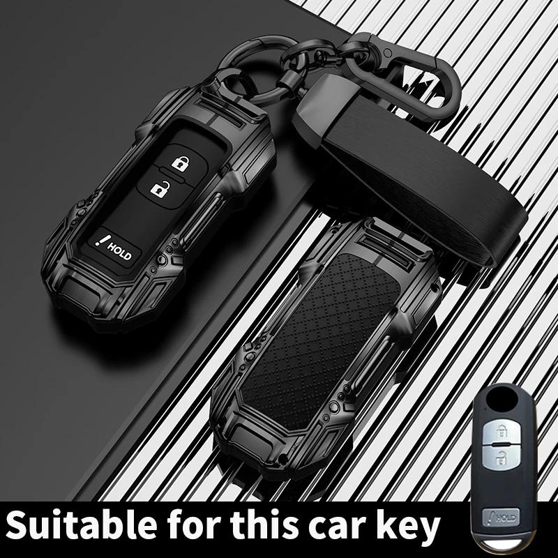 Hot Emblems 2 3 4 Buttons Car Remote Key Case Cover Shell Fob For MAZDA 2 3 5 6 CX-3 CX-5 CX-7 CX-9 Atenz Speed Miata MX5