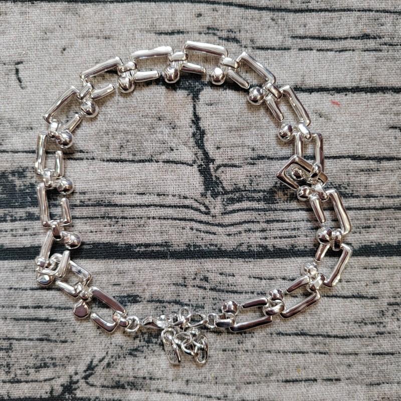 

A niche design style retro American thick chain necklace suitable for couples to wear 40cm