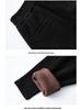 Women's High-Waisted Fleece-Lined Cigarette Pants, 2024 Winter Style, Warm Thickened Plus Size Casuals