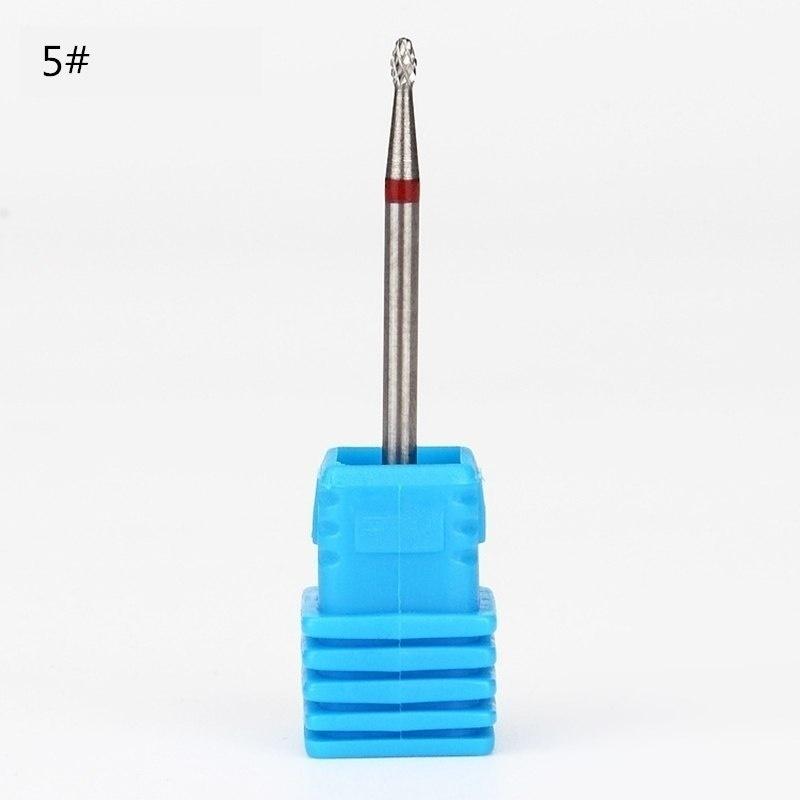

1 шт. Свердло з нержавіючої сталі для електричної манікюрної педикюрної машини Інструменти для нігтів Аксесуари MYY 5#