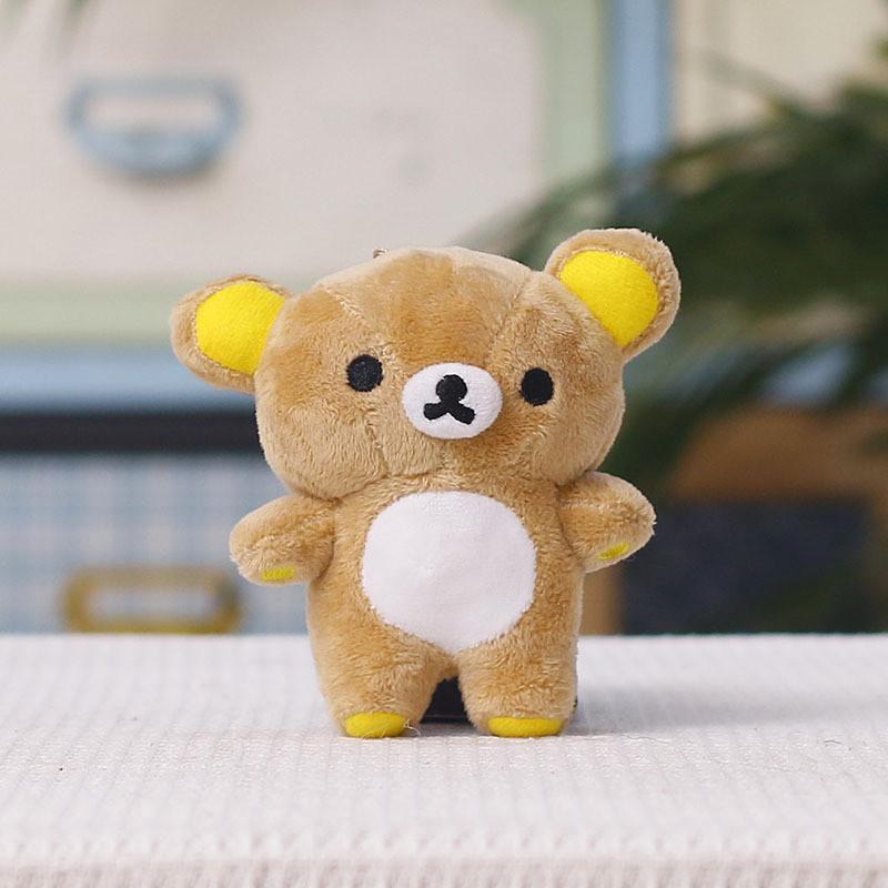 Plush Bear Keychain With Pp Cotton Filling For Kids And Adults Gift