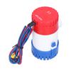 Bilge Pump DC SemiAutomatic Switch Electric Small Submersible Pump for Drain Provide Power 12V/24V 350/500/750/1100GPH