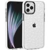Protective Case - Silicone - for iPhone 12 Mini - 3D Diamond Pattern - Scratch-resistant - White