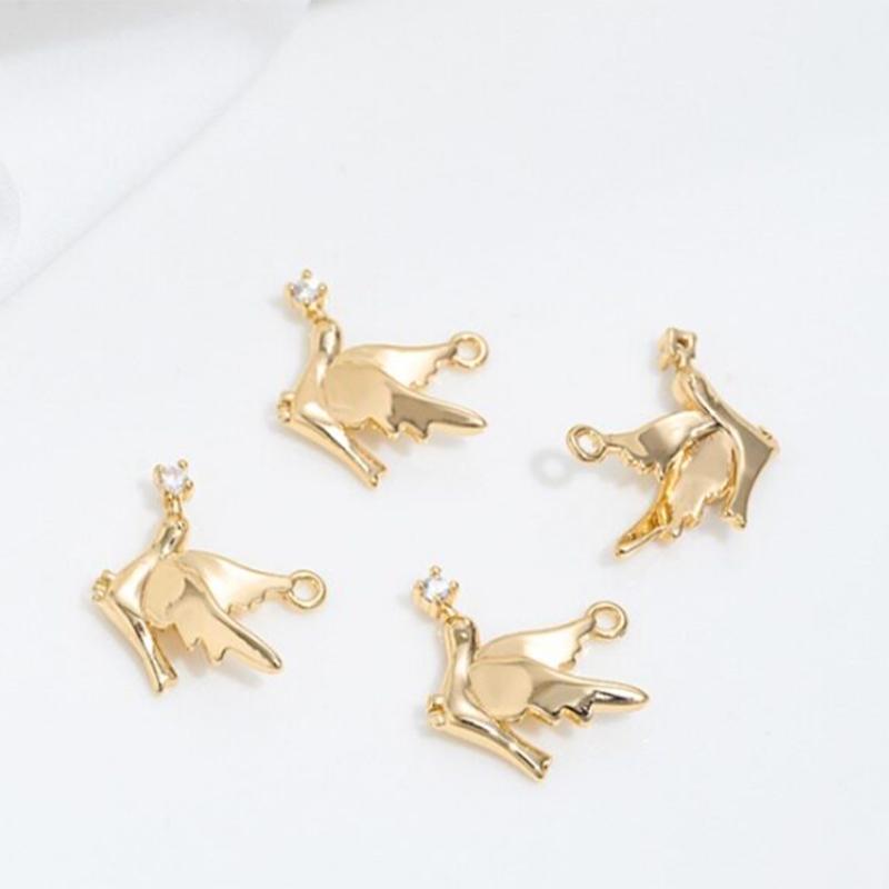 A White Peace Dove-Shaped Metal Brooch—Simple Unique And Cute A White Dove Accessory Badge