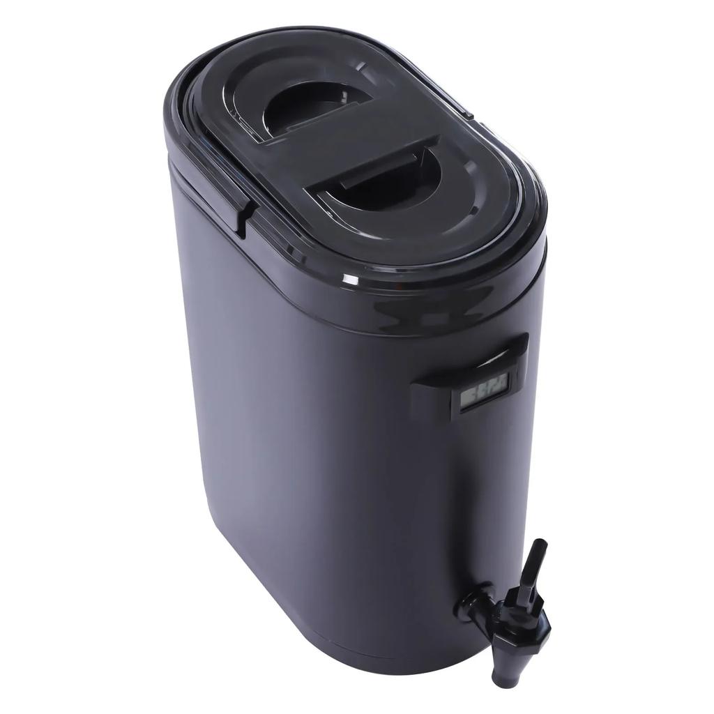 10L Portable Insulated Beverage Dispenser Stainless Steel Hot Cold Coffee Milk Server