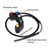 Motorcycle Switch Electric Bicycle Scooter 7/8" 22mm Handlebar Switches Headlight Fog Lamp Horn ON OFF Start 5 Button