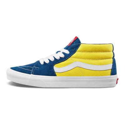 Sk8 Mid 'Sailor Blue/Aspen Gold' VN0A3WM3VSW