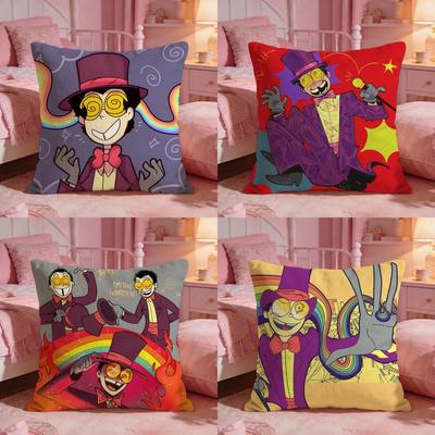 Cool Cartoon SSuperjail Cushion Cover Premium Comfort Reversible Pillow Cove Two In One Design For Any Room  Car Interior