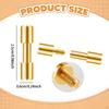 10 Pieces Brass Bracket Bolt Fasteners Screws Rustproof DIY Hardware Tool,Lock Rivets Making