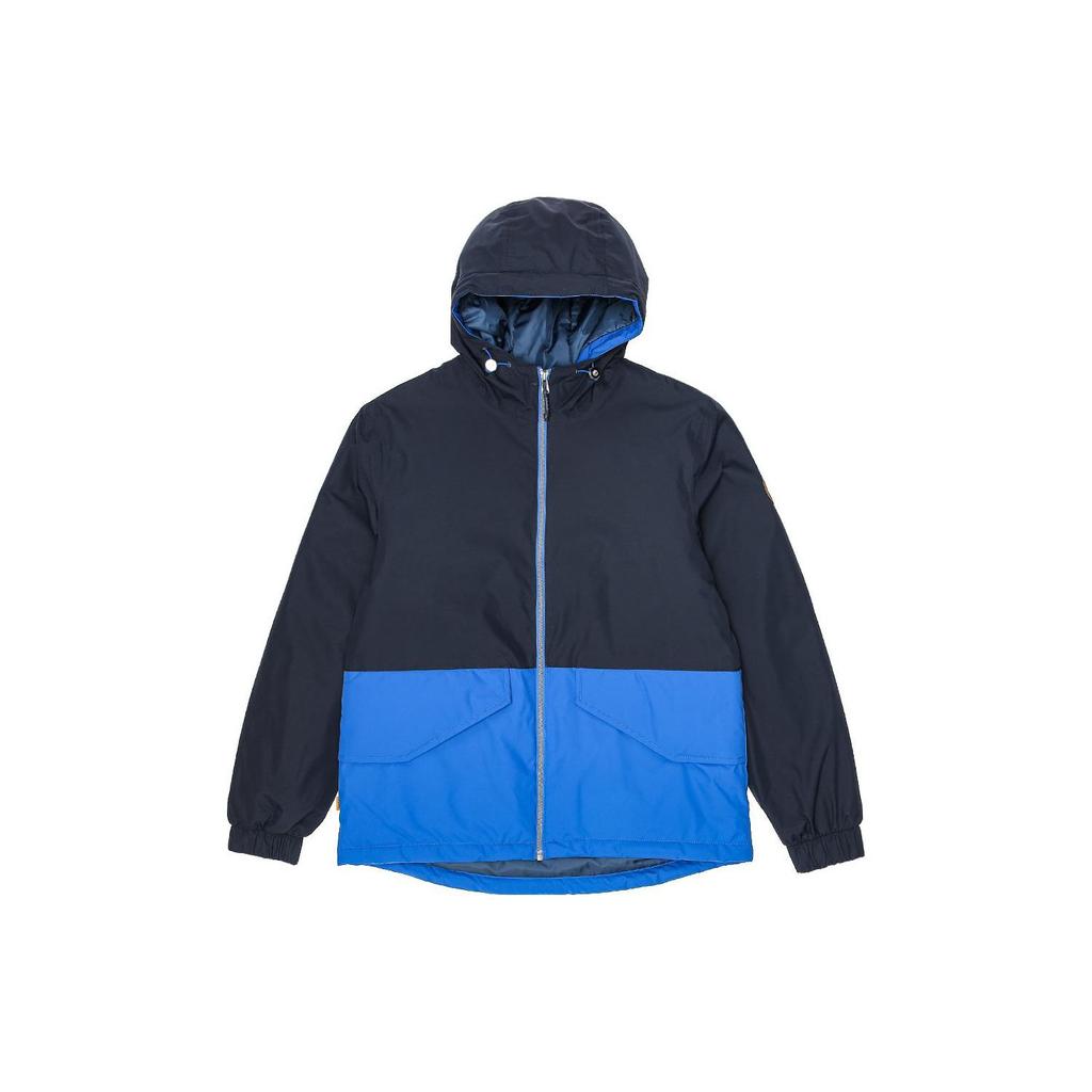 Timberland Windproof Warm Spliced Long Sleeve Hooded Jacket Men Jackets Navy-Blue A2EQK-AT0