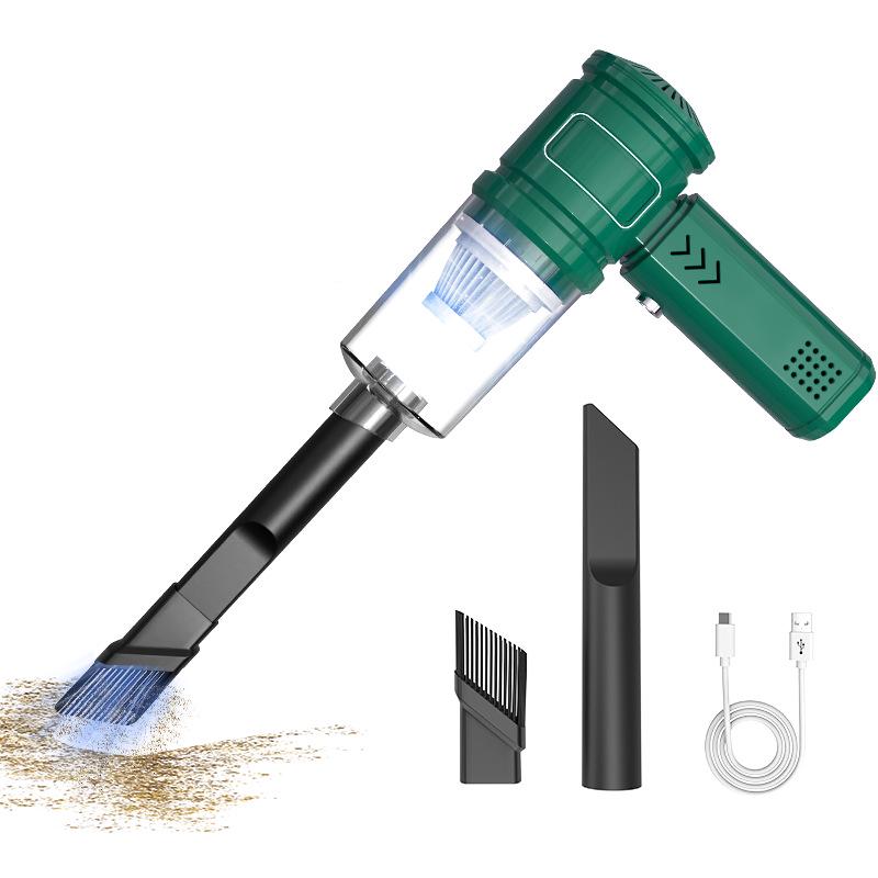 Беспроводной автомобильный пылесос с зарядкой и пылесборником