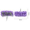 144Pcs Multicolor Foam Artificial Flower DIY Wreath Accessorie Foam Fake Flowers Mini Rose Artificial Flower Craft