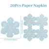 Christmas Gingerbread Man Napkins Merry Christmas Decorations for Home 2025 Navidad Natal Xmas Snowflake Snowman Paper New Year