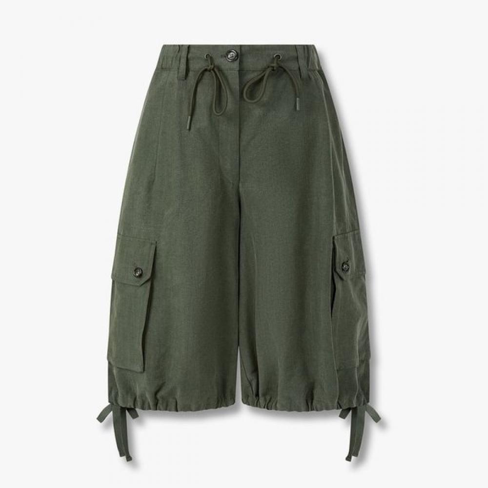 Studio Tomboy Men String Bermuda Cargo Pants 9106231086ct dark khaki/OS