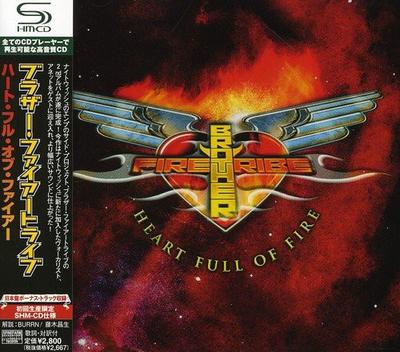 CD BROTHER FIRE TRIBE - Heartful of Fire (Edição Limitada de Primeira Impressão UICO9042 Spinefarm Records 2008 Japão ObiRock Usado