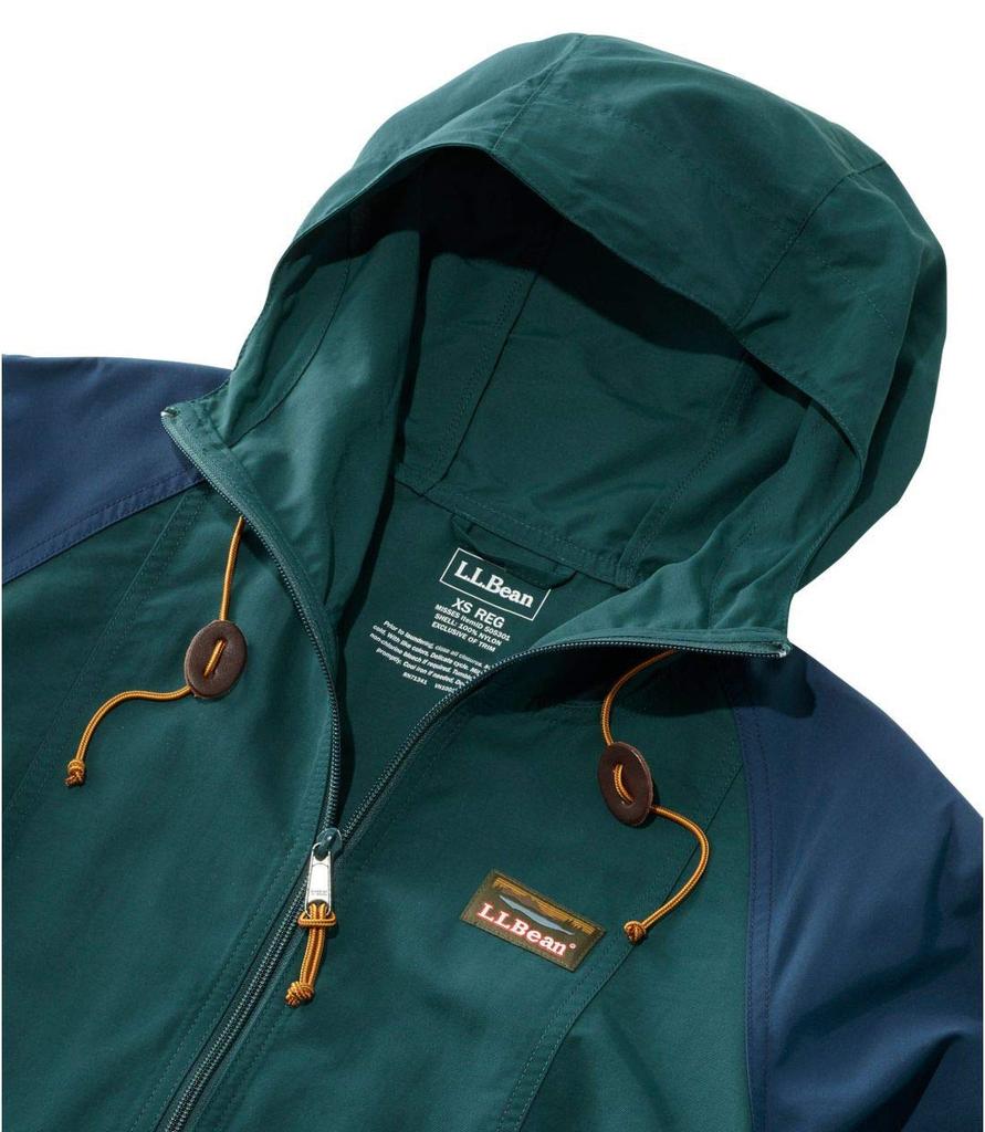 LL Bean Mountain Classic Japan Size 1000025227 Women's Anorak, Multicolor, Fit, S, Cactus/Mustard, Multicolor,