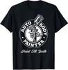 NEW LIMITED Auto Body Painter Paint Till Death Automotive Car Painter T-Shirt