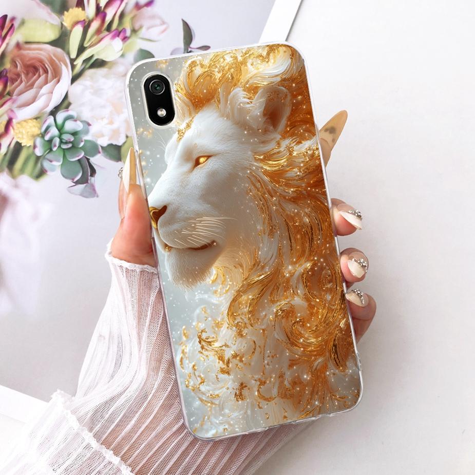 For Xiaomi Redmi 7A Case Luxury Flowers Butterfly Painted Cover Soft Silicone Case For Xiaomi Redmi 7 7A Redmi7 A Redmi7A Fundas