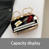PU Leather Glittering Evening Bag Wedding Crossbody Handbag Purse for Parties