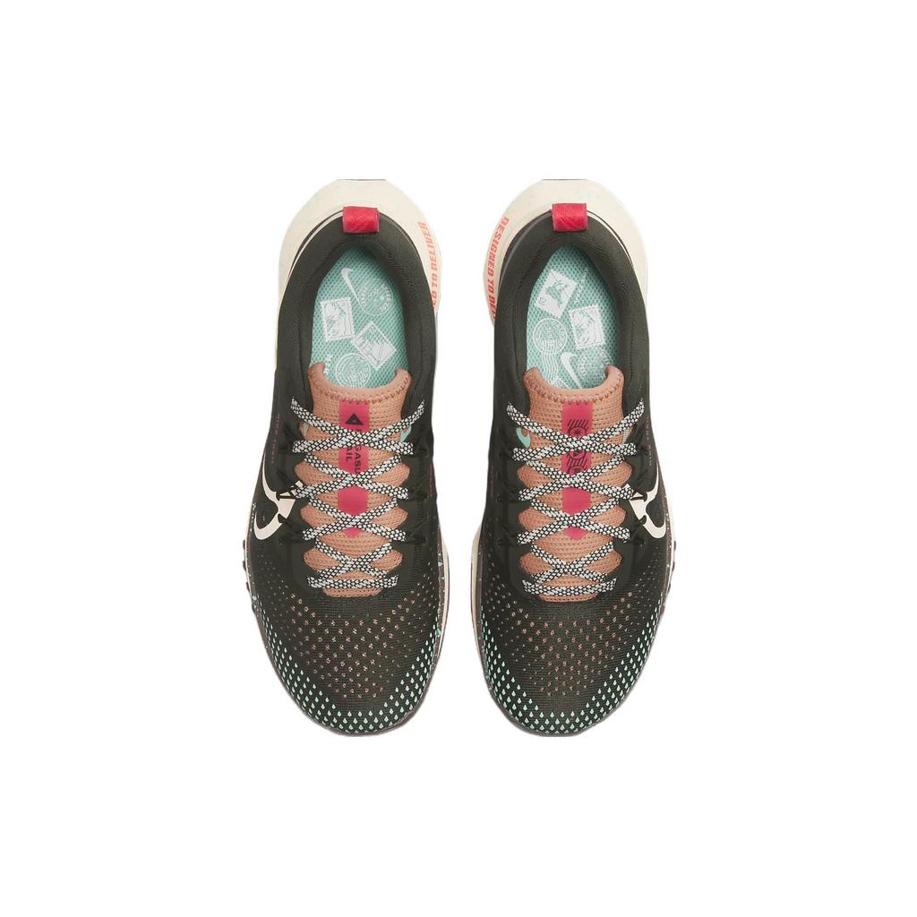 Nike React Pegasus Trail 4 Sequoia Guava Ice Women Sneakers Green Amber-Brown Emerald-Rise DJ6159-300