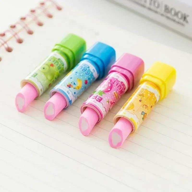 2 Pieces/lot Random Eraser Pencil Drawing High Quality School Supplies Kids Learning Supplies Kids Eraser Cute Stationery