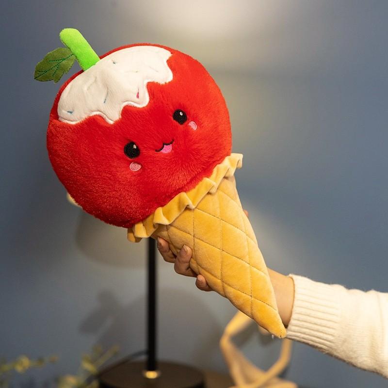Cream Fruit Ice Stuffed Toy Children Performance Prop Throw Pillow Gifts Dolls