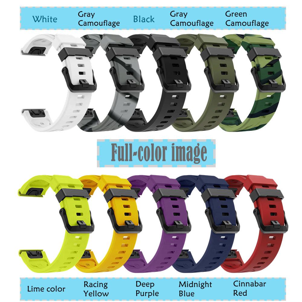 26mm QuickFit Silicone Band for Amazfit T-Rex Ultra 2 51MM Free Adjustment Outdoor Sports Band for Amazfit T-Rex Ultra 2 51MM