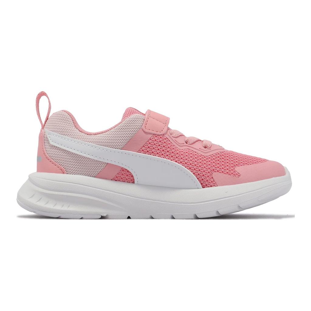 Puma Evolve Run Non-Slip Shock Absorbing Low-Top Kids Running Shoes Kids Running Shoes Pink 386239-11