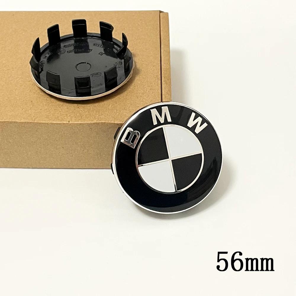 

4 шт. 68 мм Синьо-білі 56 мм Центральні ковпачки коліс автомобіля Ковпак колеса Для BMW E36 E39 E46 E60 E90 E90 F10 F30 G20 G21 G30 G11 F15 X5