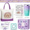 Best Grandma Gifts Valentines Day Gifts for Grandma from Granddaughter Grandchildren Grandkids, Grandma Birthday Gifts Basket for Nana Gigi