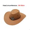 Classic Western Cowboy Hat - Stylish Sun Protection for Outdoor Adventures