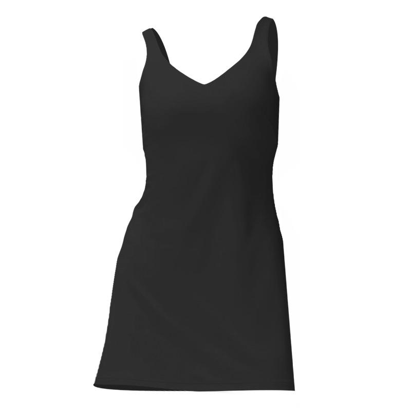 

Спортивное платье в стиле Лулу: Встроенные шорты, Нейлон Высокоэластичный, Дышащий, Красивая спина, С нагрудными вкладышами, Дополнительные бирки. Size 4 (100-110 lbs)