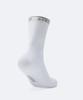 K-SWISS Men'S Club Flat High Crew Socks_2Ksscfu001Wh