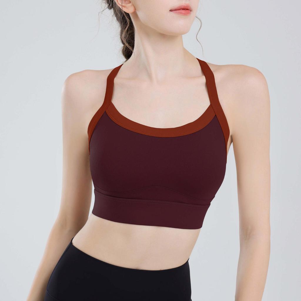 Shockproof Sleeveless Sports Bra: Quick-Dry Yoga Vest for Women