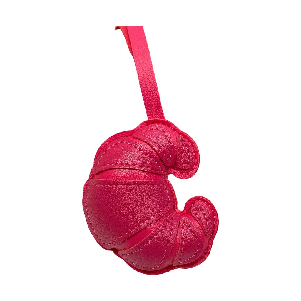 Croissant Bag Charm Pendant Aesthetic Purse Charms Aesthetic keychains Keyring for Women Backpack Purse Handbag Decors