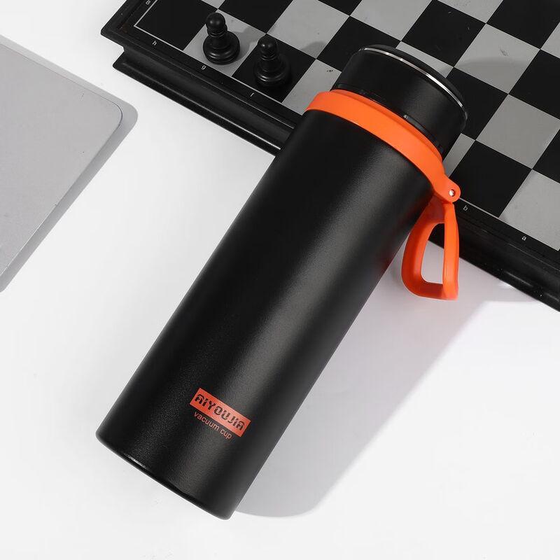 Shangqi Business Large Capacity Stainless Steel Bottle with Strap