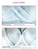 Lace Wire-Free Breathable Breast Cover Bra with Insertable Pads - Style 8801