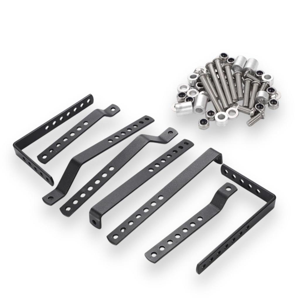 Kanoan Motorcycle Side Box Installation Stay Left and Right Easy To Put On and Take Side Carrier Support Pannier Pannier External Product Set,