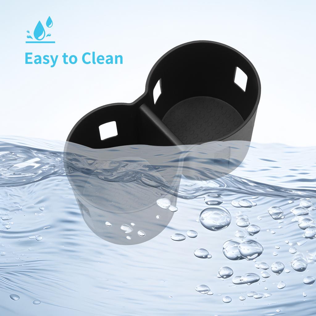 Chery OMODA 5 C5 FX Fuel 2025-2025 TPE Center Console Cup Holder Insert Anti-Slip Storage Box Tray Organizer Car Interior