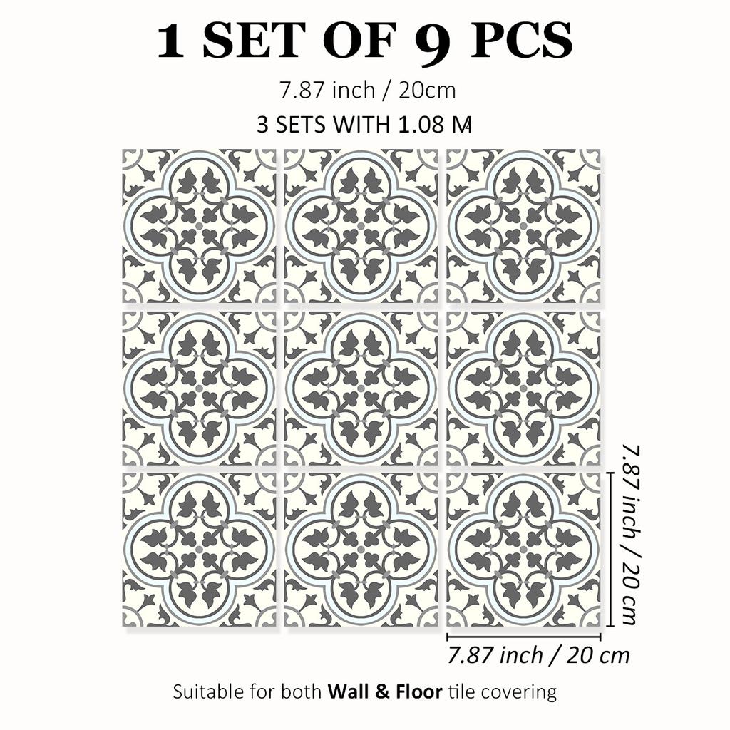 Living Room Floor Sticker Self-Adhesive Bathroom Waterproof Floor Sticker Cement Floor Renovation Wear-Resistant Pvc Floor Tiles