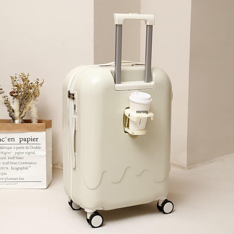 LIDU Women s High-Value Universal Wheel Luggage 22 inch