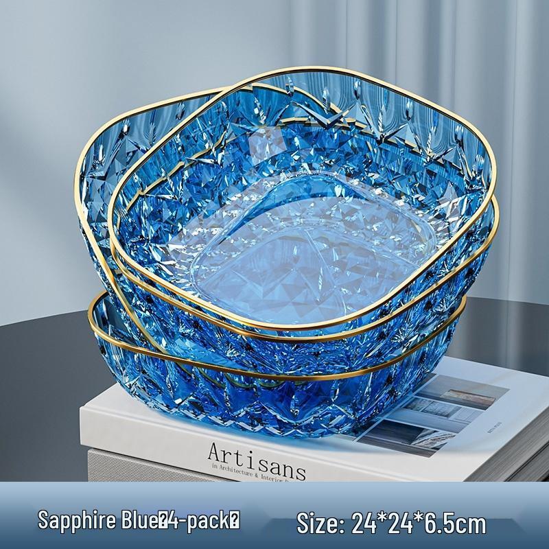 HANDUNYOU Festive Ceramic Dry Fruit Plate