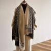 Simple Business Style Warm Imitation Cashmere Versatile Fashion Daily Wear Scarf