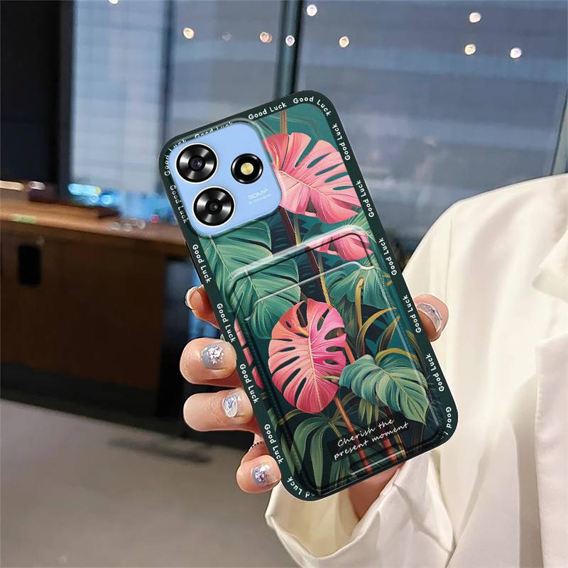 Waterproof Fashion Design Phone Case For ZTE Blade A73 4G/V50 Smart/V50 Design 4G/Axon50Lite Card Bag Back Cover Cartoon
