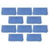 10Pcs Blue Clean Towel Square Soft Microfiber Towel Home Kitchen Cleaning Supplies