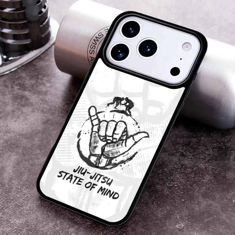 Judo BJJ Jiu Jitsu Phone Case for iPhone 17 16 15 Pro Max Air 14 13 12 11 Plus Shockproof Cover