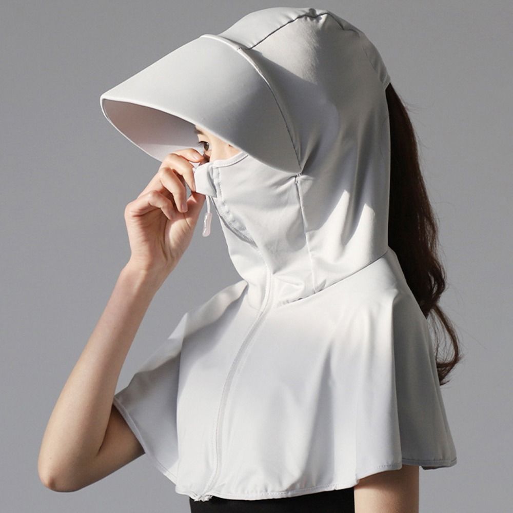 Breathable Sunscreen Hat UPF 50+ Cycling Shawl Comfortable Beach Cap  for Men/Women