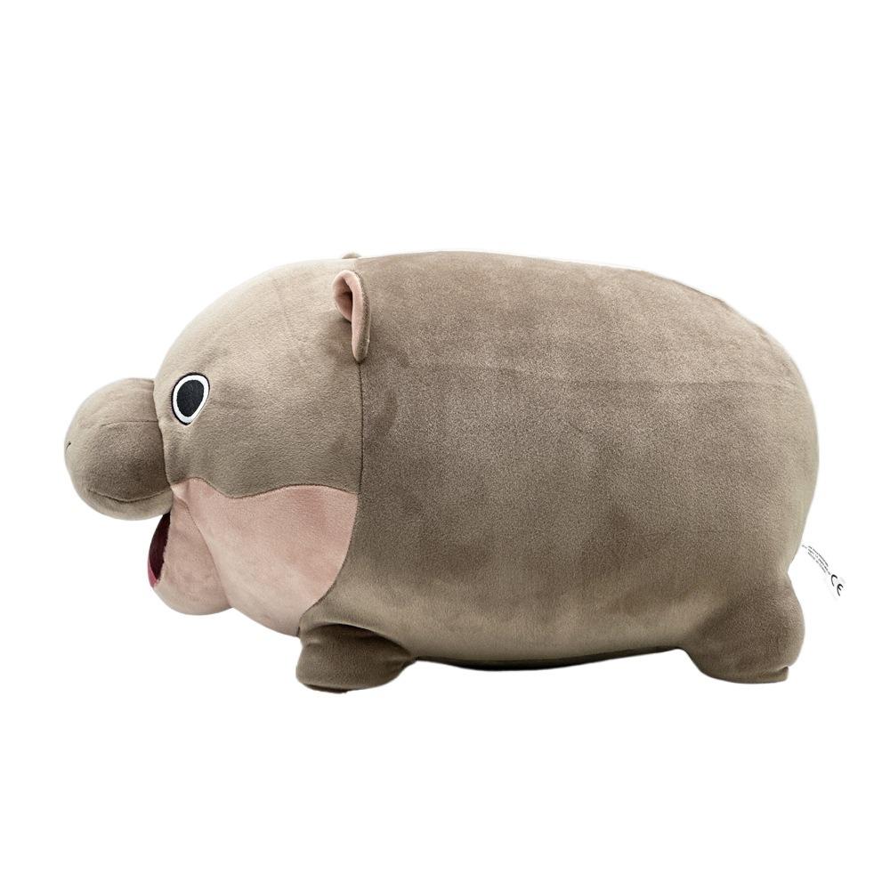 Sitting Posture Angry Baby Hippo Doll The Bouncy Pig Pygmy Hippopotamus Pillow  Christmas Gift