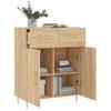 Sideboard Sonoma Oak 69.5 x 34 x 90 cm Particleboard