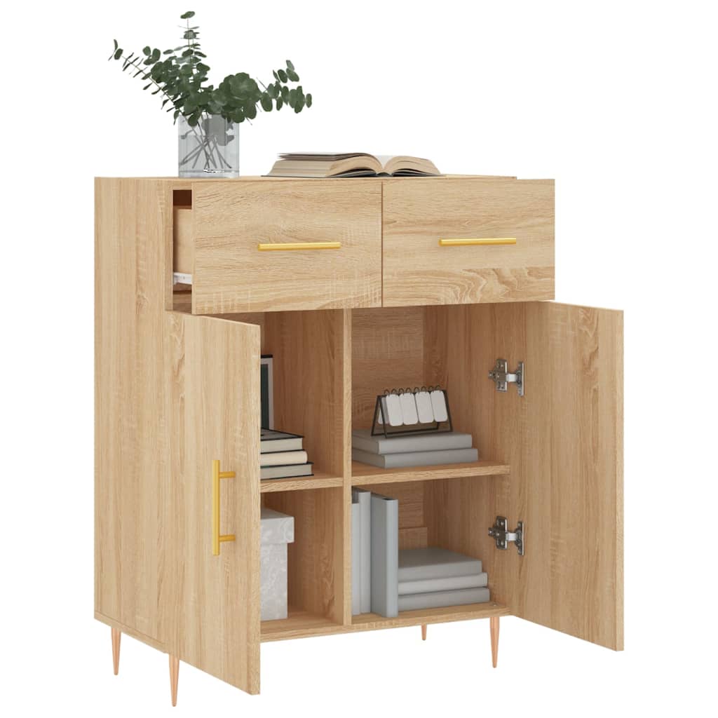 Sideboard Sonoma Oak 69.5 x 34 x 90 cm Particleboard